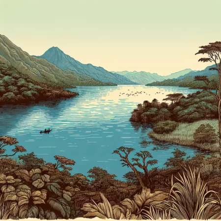 Merasakan Kehangatan Alam Danau Sentani di Papua