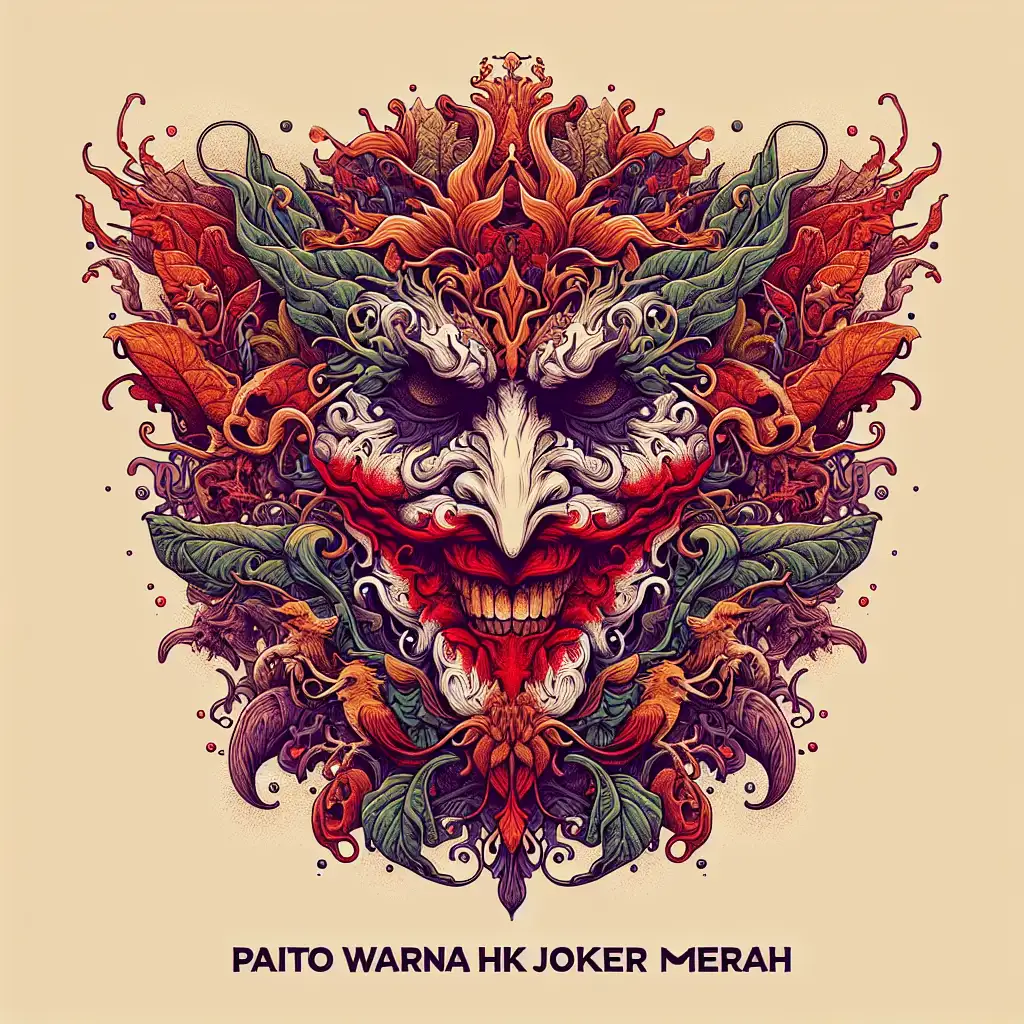Paito Warna HK Joker Merah
