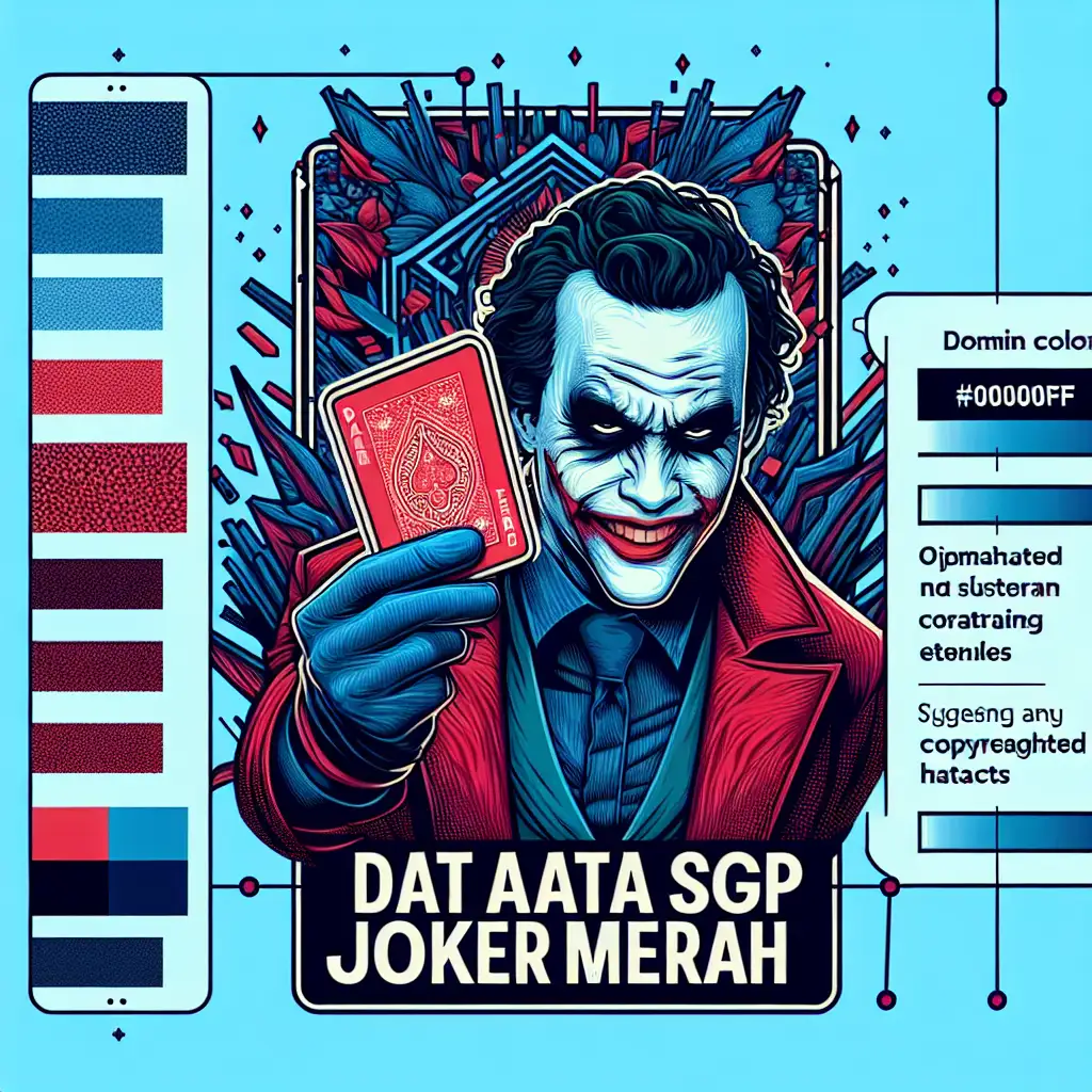 Data SGP Joker Merah