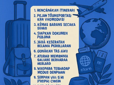 10 Tips Perjalanan untuk Liburan yang Aman dan Nyaman
